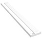 vidaXL Mampara ducha con estante vidrio ESG y aluminio blanco 100x195cm vidaXL Mampara ducha con estante vidrio ESG y aluminio blanco 100x195cm