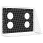 vidaXL Portería con red de entrenamiento acero 184x61x122 cm vidaXL Portería con red de entrenamiento acero 184x61x122 cm