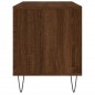 vidaXL Mueble discos madera contrachapada roble marrón 100x38x48 cm