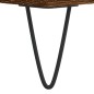 vidaXL Mueble discos madera contrachapada roble marrón 100x38x48 cm