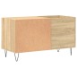 vidaXL Mueble de discos madera de ingeniería roble Sonoma 85x38x48 cm vidaXL Mueble de discos madera de ingeniería roble Sonoma 85x38x48 cm