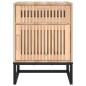 vidaXL Mesita de noche hierro y madera contrachapada 40x30x55,5 cm vidaXL Mesita de noche hierro y madera contrachapada 40x30x55,5 cm