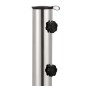 vidaXL Base de sombrilla cuadrada de granito gris 30 kg vidaXL Base de sombrilla cuadrada de granito gris 30 kg