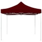 vidaXL Carpa plegable profesional de aluminio color burdeos 2x2 m vidaXL Carpa plegable profesional de aluminio color burdeos 2x2 m