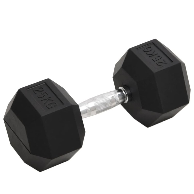 vidaXL Mancuerna hierro fundido 25 kg vidaXL Mancuerna hierro fundido 25 kg
