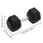 vidaXL Mancuerna hierro fundido 25 kg vidaXL Mancuerna hierro fundido 25 kg