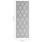 vidaXL Alfombra de exterior PP gris 80x250 cm vidaXL Alfombra de exterior PP gris 80x250 cm