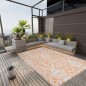 vidaXL Alfombra de exterior PP amarillo 140x200 cm