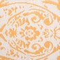 vidaXL Alfombra de exterior PP amarillo 140x200 cm