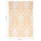 vidaXL Alfombra de exterior PP amarillo 140x200 cm