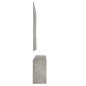vidaXL Set mueble zapatero 3 en 1 madera contrachapada gris hormigón
