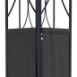 vidaXL Cenador con tejado acero gris antracita 300x300x270 cm vidaXL Cenador con tejado acero gris antracita 300x300x270 cm