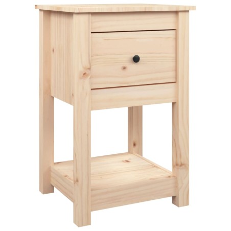 vidaXL Mesita de noche madera maciza de pino 40x35x61,5 cm