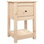 vidaXL Mesita de noche madera maciza de pino 40x35x61,5 cm vidaXL Mesita de noche madera maciza de pino 40x35x61,5 cm
