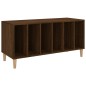vidaXL Mueble discos madera contrachapada roble marrón 100x38x48 cm vidaXL Mueble discos madera contrachapada roble marrón 100x38x48 cm