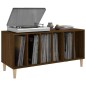vidaXL Mueble discos madera contrachapada roble marrón 100x38x48 cm vidaXL Mueble discos madera contrachapada roble marrón 100x38x48 cm