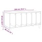 vidaXL Mueble discos madera contrachapada roble marrón 100x38x48 cm vidaXL Mueble discos madera contrachapada roble marrón 100x38x48 cm