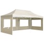 vidaXL Carpa plegable profesional y paredes aluminio crema 6x3m vidaXL Carpa plegable profesional y paredes aluminio crema 6x3m