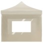 vidaXL Carpa plegable profesional y paredes aluminio crema 6x3m vidaXL Carpa plegable profesional y paredes aluminio crema 6x3m