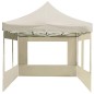 vidaXL Carpa plegable profesional y paredes aluminio crema 6x3m vidaXL Carpa plegable profesional y paredes aluminio crema 6x3m