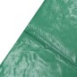 vidaXL Alfombrilla de seguridad cama elástica redonda 3,05m verde PE