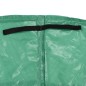 vidaXL Alfombrilla de seguridad cama elástica redonda 3,05m verde PE