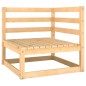 vidaXL Juego de muebles de jardín 8 piezas madera maciza de pino vidaXL Juego de muebles de jardín 8 piezas madera maciza de pino