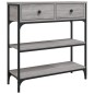 vidaXL Mesa consola madera de ingeniería gris Sonoma 72,5x25x75 cm vidaXL Mesa consola madera de ingeniería gris Sonoma 72,5x25x75 cm