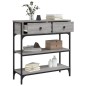 vidaXL Mesa consola madera de ingeniería gris Sonoma 72,5x25x75 cm vidaXL Mesa consola madera de ingeniería gris Sonoma 72,5x25x75 cm