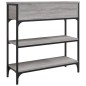vidaXL Mesa consola madera de ingeniería gris Sonoma 72,5x25x75 cm vidaXL Mesa consola madera de ingeniería gris Sonoma 72,5x25x75 cm