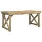 vidaXL Set de muebles de jardín 5 pzas madera maciza pino impregnada vidaXL Set de muebles de jardín 5 pzas madera maciza pino impregnada