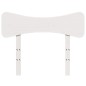 vidaXL Cabecero de cama madera maciza de pino blanco 90 cm vidaXL Cabecero de cama madera maciza de pino blanco 90 cm