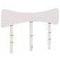 vidaXL Cabecero de cama madera maciza de pino blanco 135 cm vidaXL Cabecero de cama madera maciza de pino blanco 135 cm