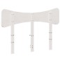 vidaXL Cabecero de cama madera maciza de pino blanco 135 cm vidaXL Cabecero de cama madera maciza de pino blanco 135 cm