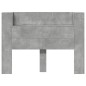 vidaXL Cabecero de cama con luz LED gris hormigón 140x16,5x103,5 cm vidaXL Cabecero de cama con luz LED gris hormigón 140x16,5x103,5 cm