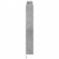 vidaXL Cabecero de cama con luz LED gris hormigón 140x16,5x103,5 cm vidaXL Cabecero de cama con luz LED gris hormigón 140x16,5x103,5 cm