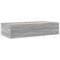 vidaXL Tumbona con cajones madera ingeniería gris Sonoma 75x190 cm vidaXL Tumbona con cajones madera ingeniería gris Sonoma 75x190 cm