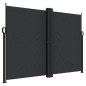 vidaXL Toldo lateral retráctil negro 180x1000 cm vidaXL Toldo lateral retráctil negro 180x1000 cm