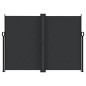 vidaXL Toldo lateral retráctil negro 180x1000 cm vidaXL Toldo lateral retráctil negro 180x1000 cm