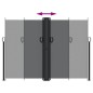 vidaXL Toldo lateral retráctil negro 180x1000 cm vidaXL Toldo lateral retráctil negro 180x1000 cm