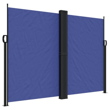 vidaXL Toldo lateral retráctil azul 180x1000 cm
