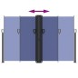 vidaXL Toldo lateral retráctil azul 160x1000 cm vidaXL Toldo lateral retráctil azul 160x1000 cm
