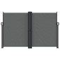 vidaXL Toldo lateral retráctil gris antracita 160x1000 cm