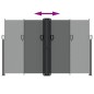 vidaXL Toldo lateral retráctil gris antracita 160x1000 cm