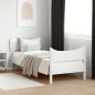 vidaXL Estructura de cama con cabecero madera pino blanco 90x190 cm