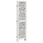 vidaXL Biombo separador de 6 paneles madera maciza Paulownia blanco vidaXL Biombo separador de 6 paneles madera maciza Paulownia blanco