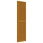 vidaXL Biombo separador de 4 paneles madera maciza paulownia marrón vidaXL Biombo separador de 4 paneles madera maciza paulownia marrón