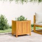 vidaXL Jardinera con forro madera maciza de acacia 54x31x50 cm vidaXL Jardinera con forro madera maciza de acacia 54x31x50 cm