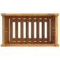 vidaXL Jardinera con forro madera maciza de acacia 54x31x50 cm vidaXL Jardinera con forro madera maciza de acacia 54x31x50 cm