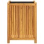 vidaXL Jardinera con forro madera maciza de acacia 54x31x75 cm vidaXL Jardinera con forro madera maciza de acacia 54x31x75 cm